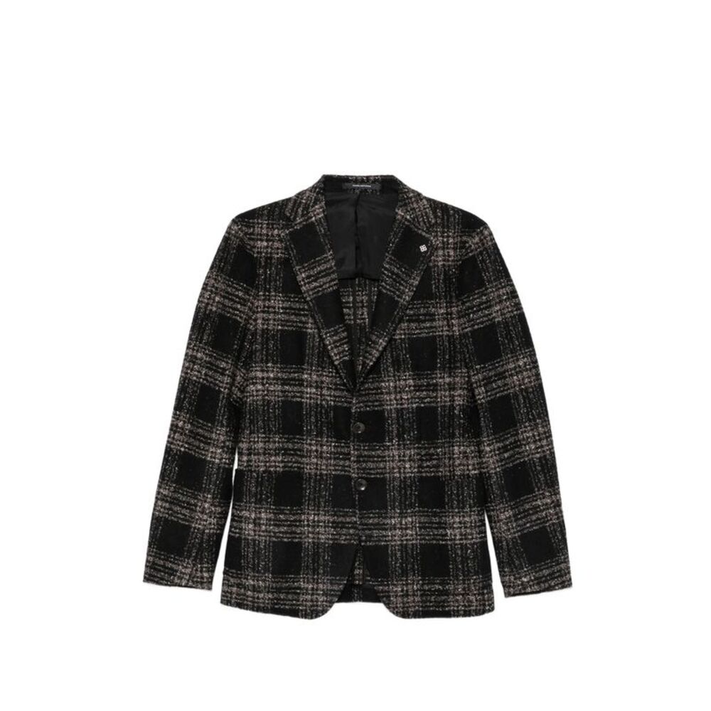 Tagliatore Black Jackets - Blazers Men